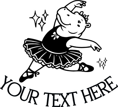 Ballerina Hippo Theme