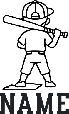 Boy Baseball Player