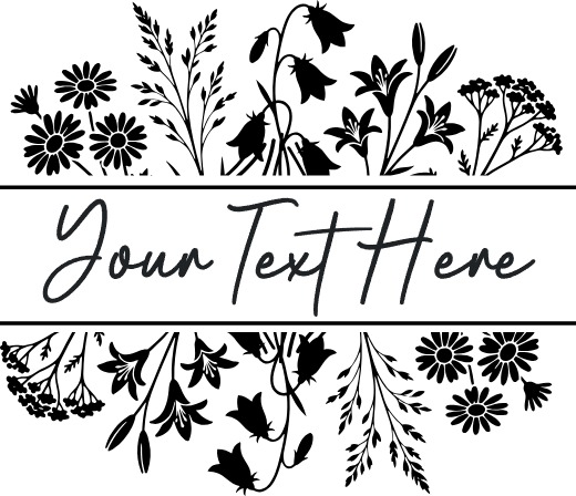 Wild Florals Monogram